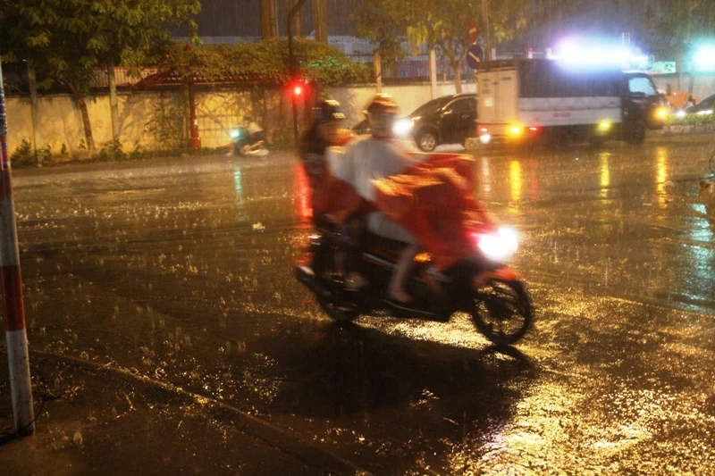 Cơn mưa 'vàng' giải nhiệt cho người dân Sài Gòn ảnh 7 Cơn mưa 'vàng' giải nhiệt cho người dân Sài Gòn ảnh 7